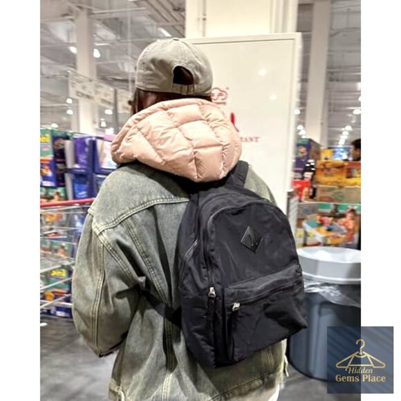 Mini Backpack Daypack Lightweight Polyester 7 Pockets Travel Hiking main image 4